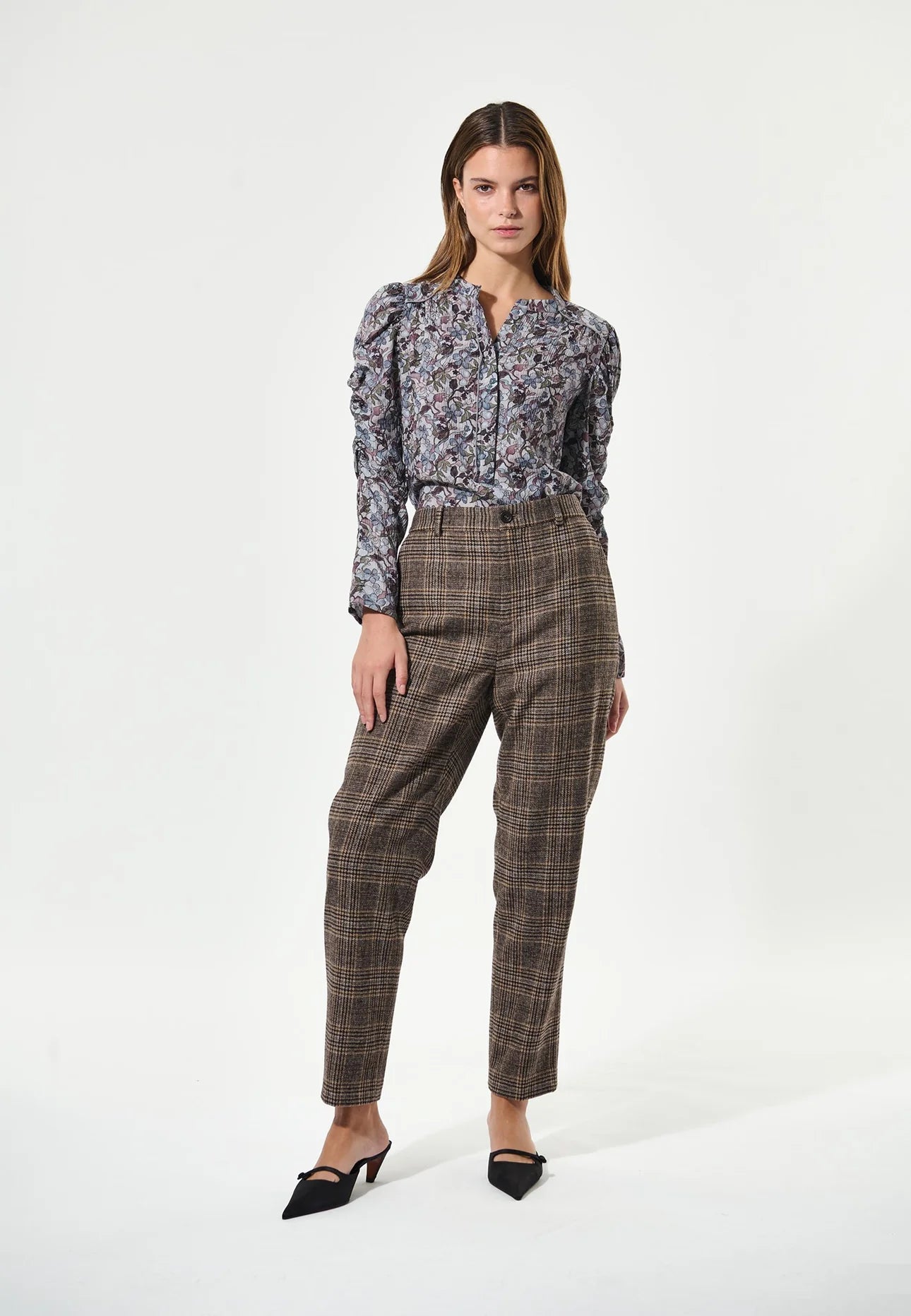 VistiDEA blouse- suntory print