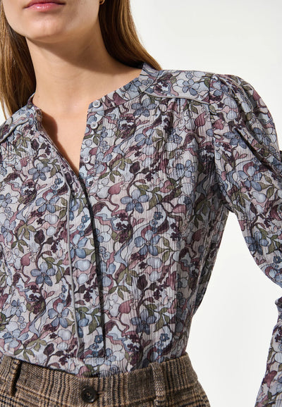 VistiDEA blouse- suntory print