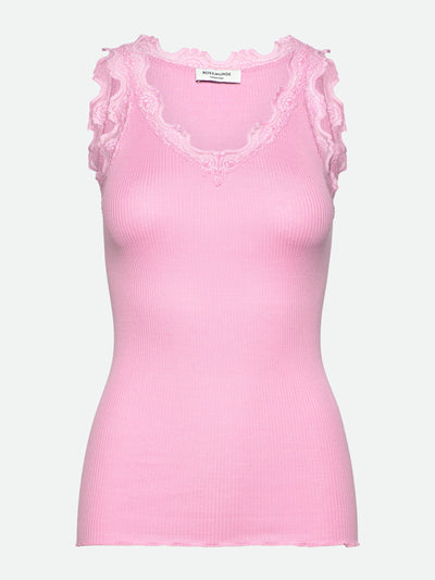 Beatha v neck vest in pink a boo