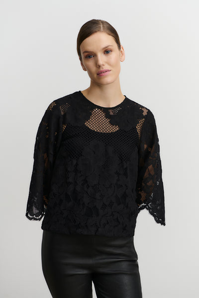 Havana 3/4 length blouse
