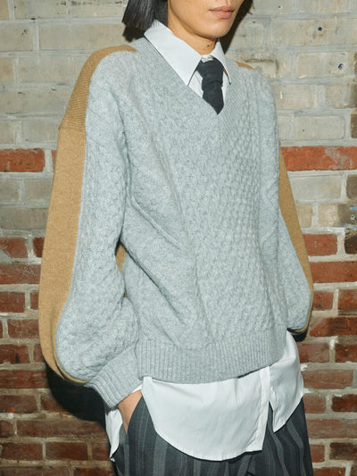 Beth Ottilli V neck knit