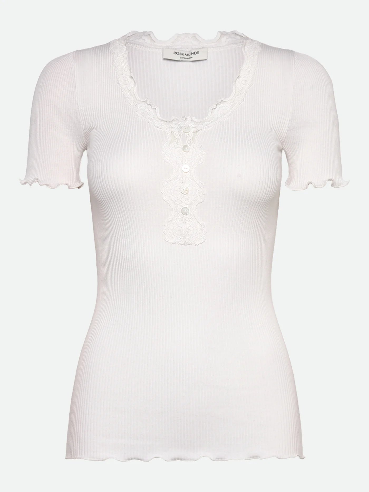 Beatha short sleeve button t shirt