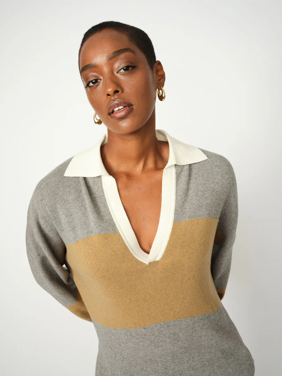 Wylie Tani bold stripe knit