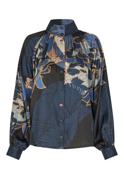 NitaDEA blouse in Alepidia blue