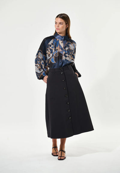 NitaDEA blouse in Alepidia blue