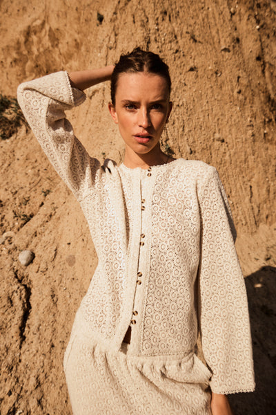 Sandra lace cardigan