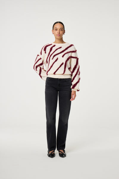 Zebra pullover