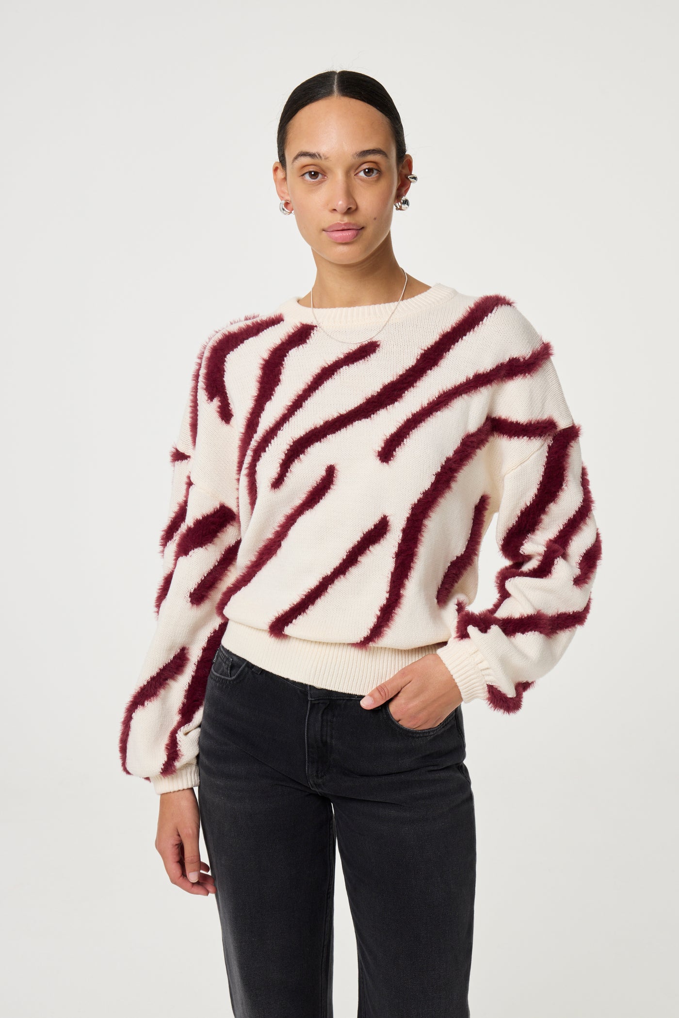 Zebra pullover
