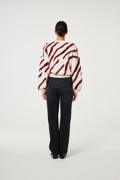 Zebra pullover