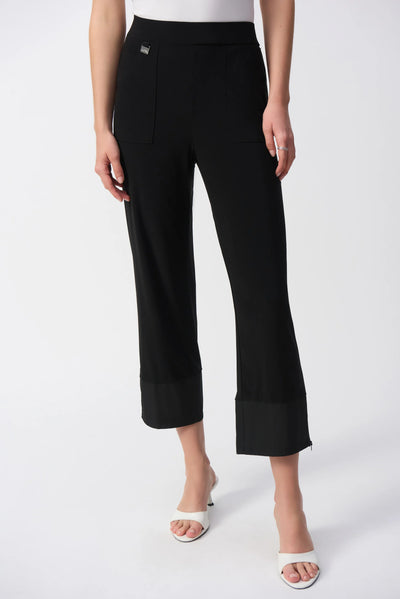 Silky knit and memory straight pants