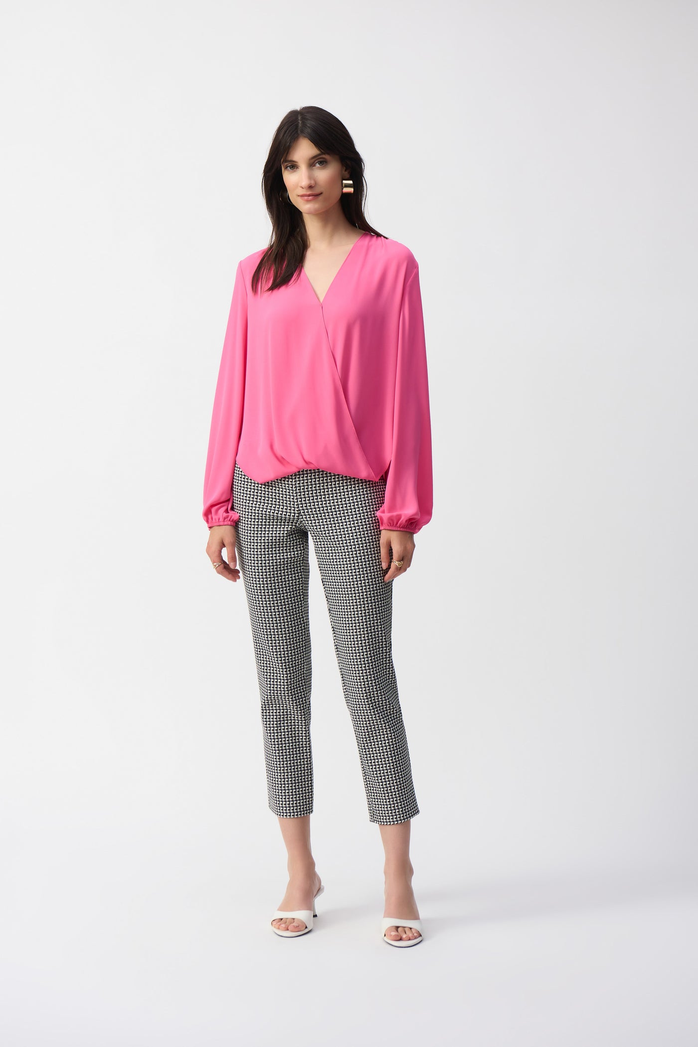 Georgette Boxy Wrap Top