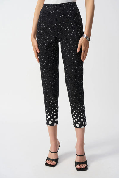 Millennium dot straight print pants