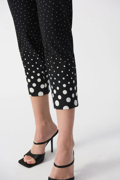 Millennium dot straight print pants