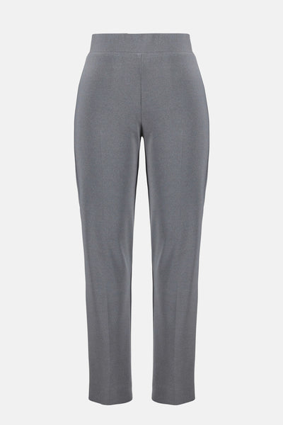 Melange silky knit straight leg pull on pants