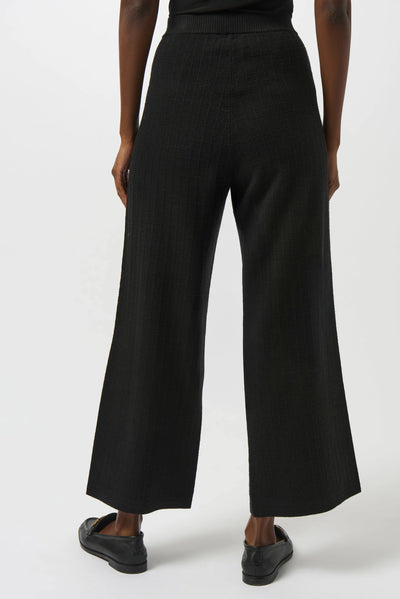 Sweater knit straight leg pants
