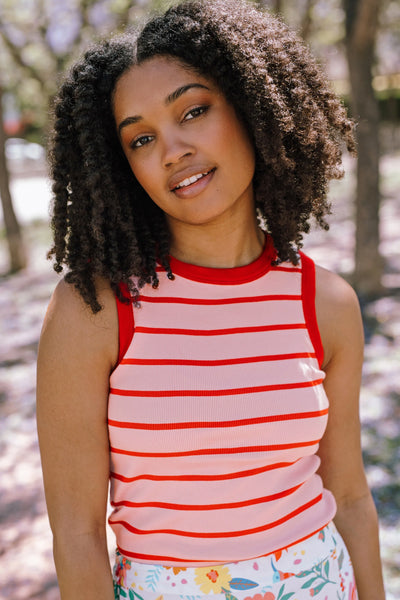 Ruth fitted vest top