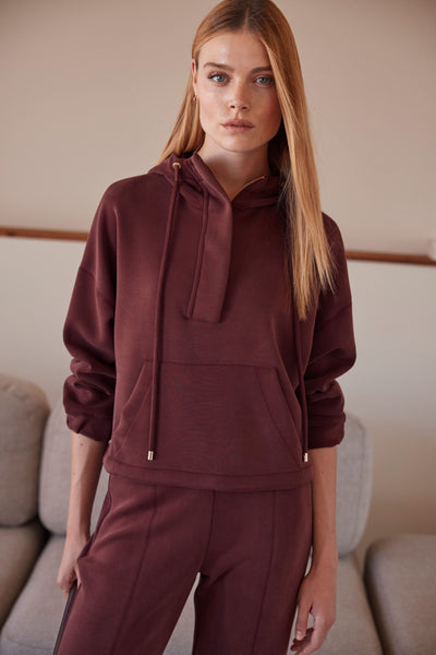Merlot sweatshirt and pants co ord