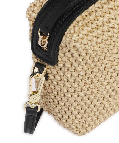 Maglia raffia Kaia cross body bag