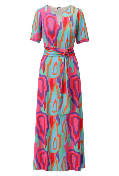 Bright print maxi dress