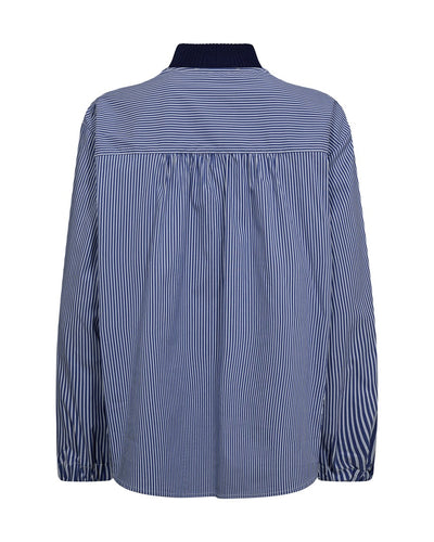 Juella long sleeve stripe combi knit