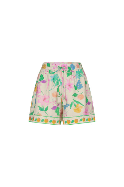 Boy shorts in sylvia's garden print