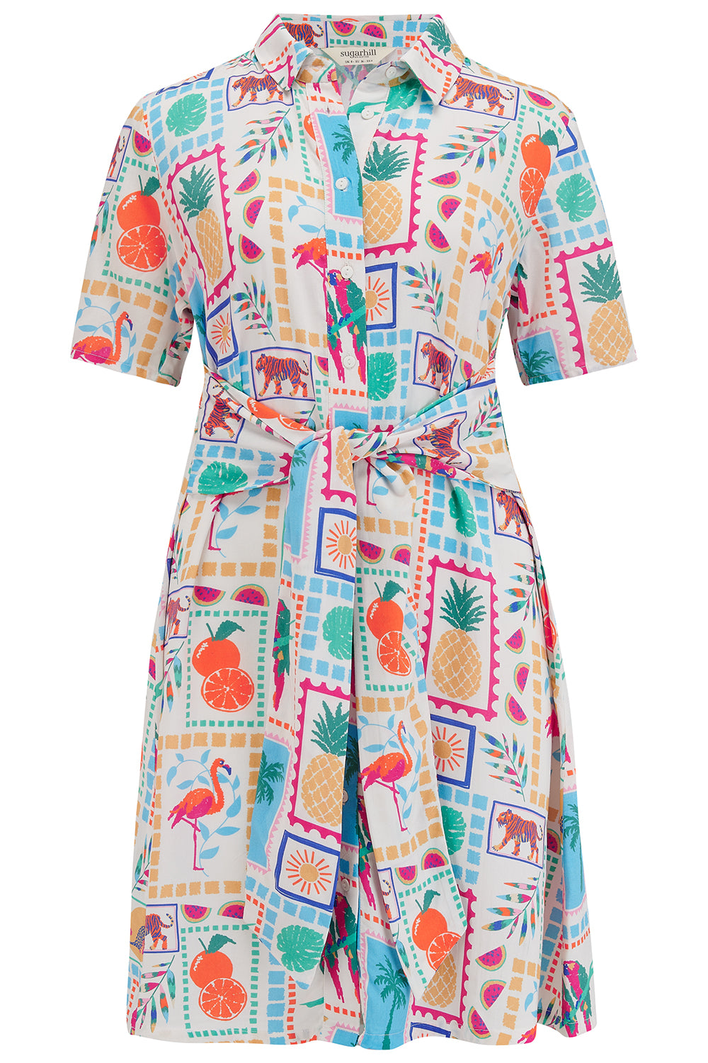 Dessie Mini shirt dress