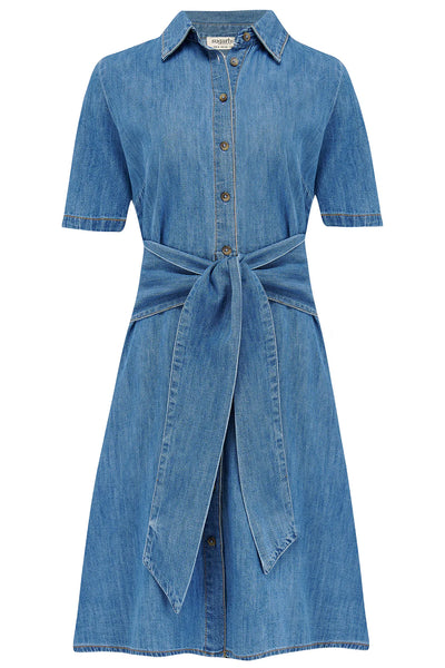 Talitha denim shirt dress