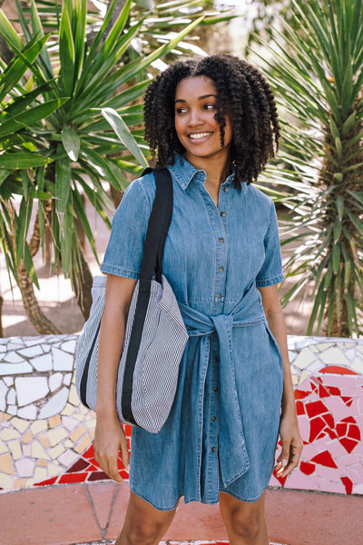 Talitha denim shirt dress