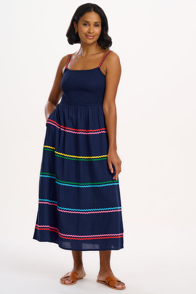 Penrose shirred sundress