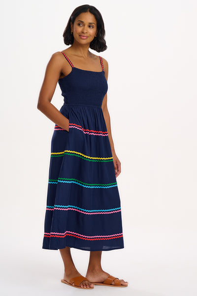 Penrose shirred sundress