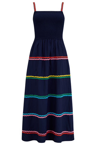 Penrose shirred sundress