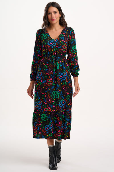 Roxanne maxi tiered dress
