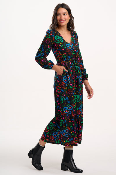 Roxanne maxi tiered dress