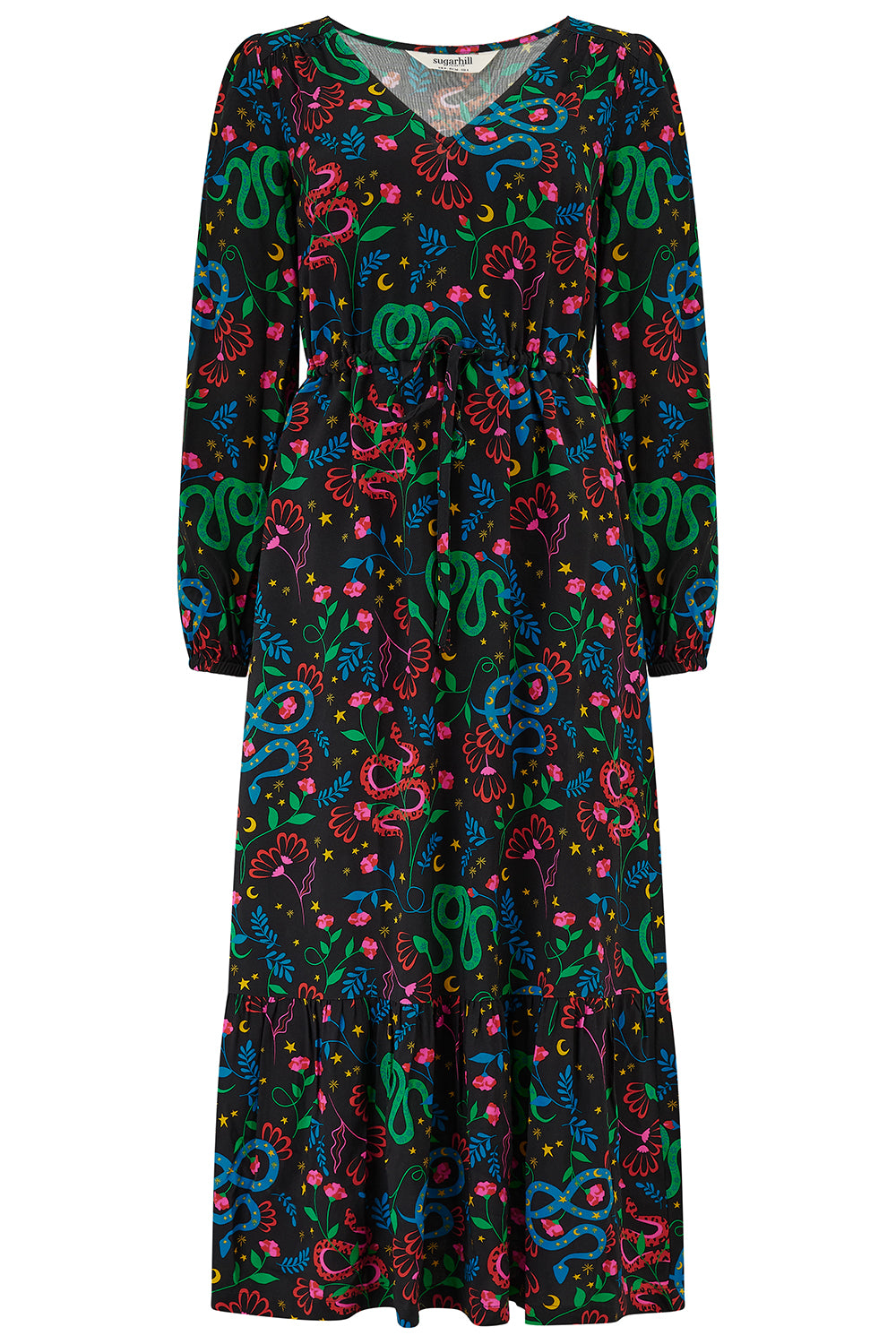 Roxanne maxi tiered dress