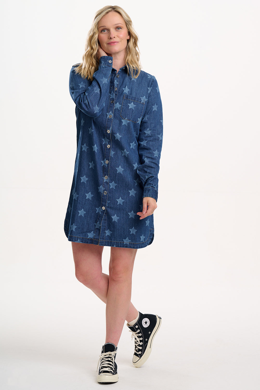 Ilsa mini shirt dress