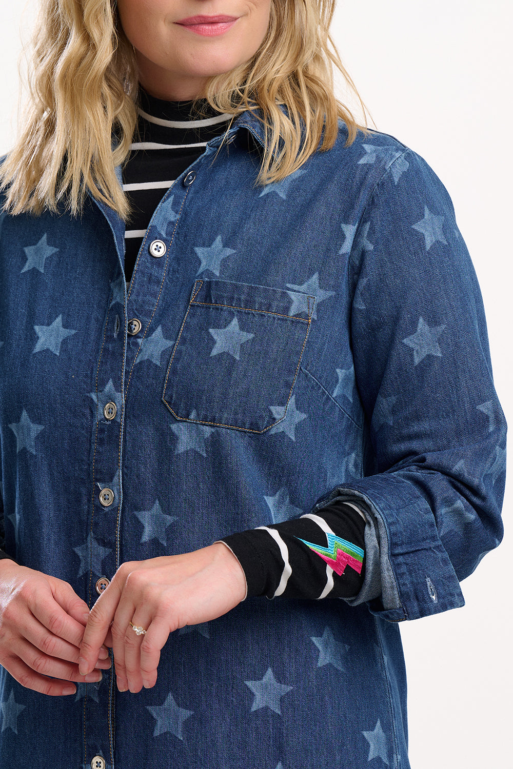 Ilsa mini shirt dress