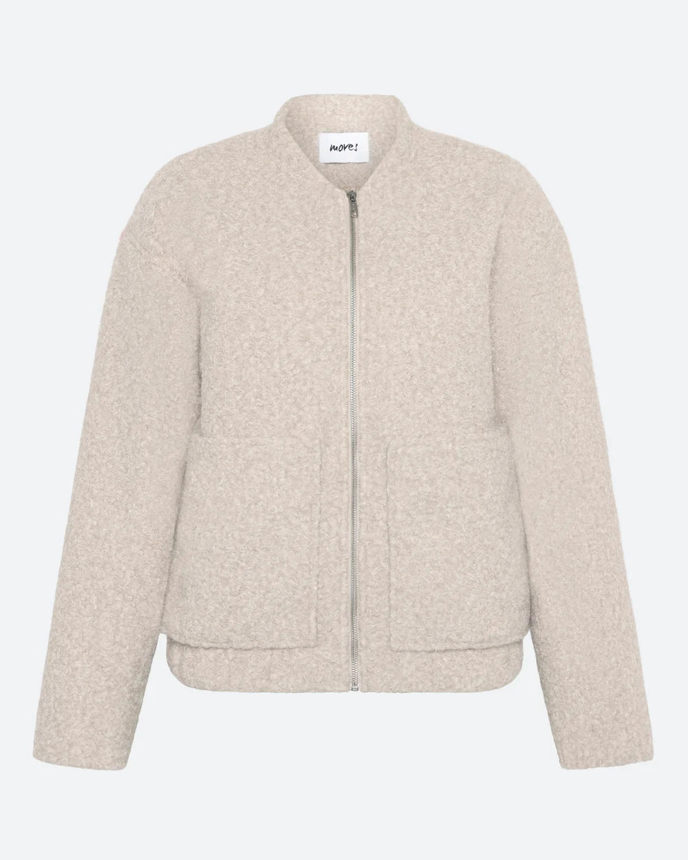 Fran Bomber in Silver Birch