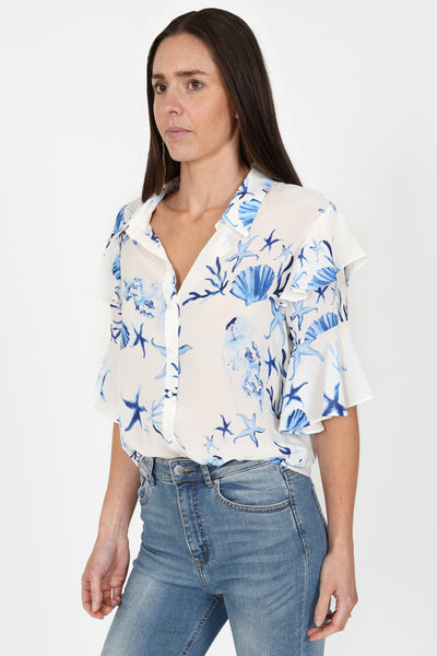 Peony blouse