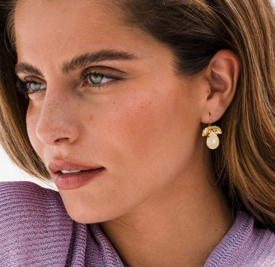 Timo Earrings in Soft Yellow Combo