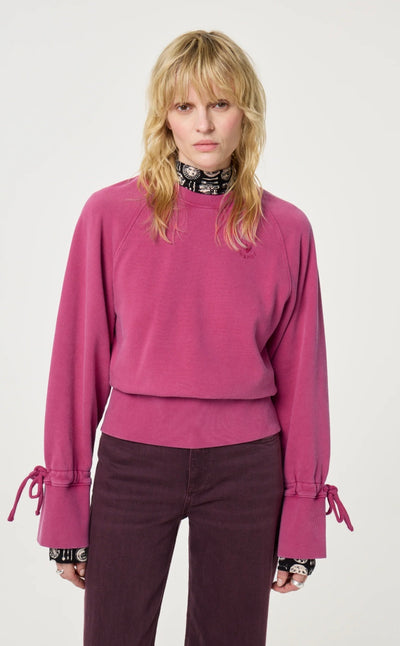 Janet Sweater in Lipstick Stain
