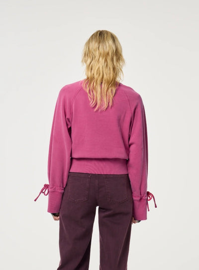 Janet Sweater in Lipstick Stain