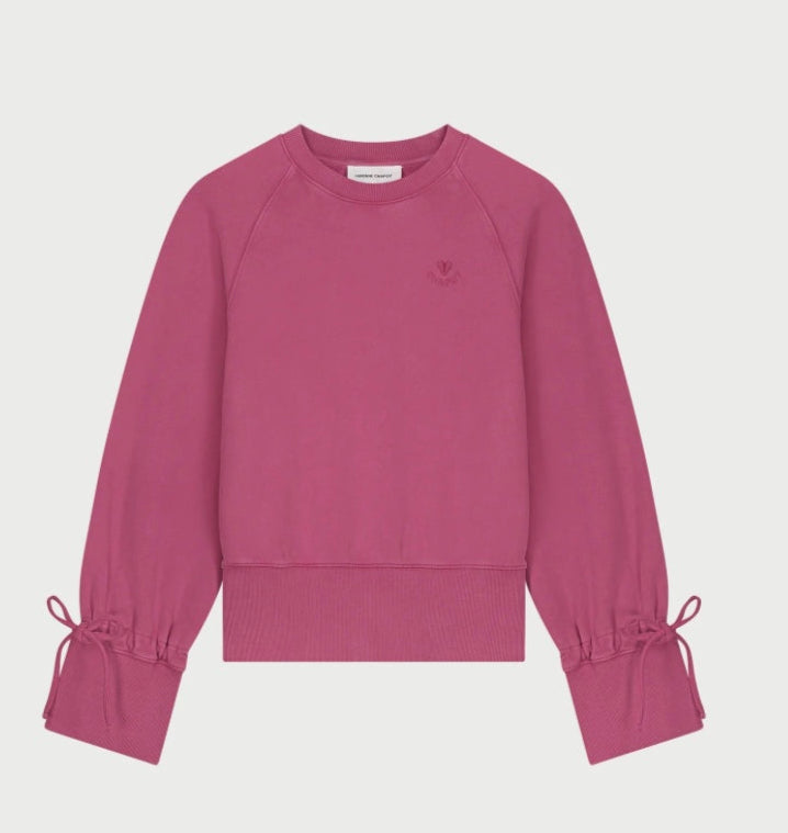 Janet Sweater in Lipstick Stain