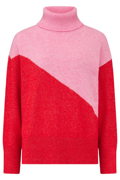 Winona roll neck jumper