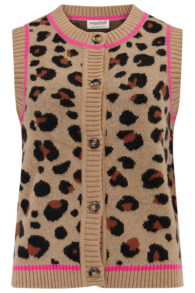 Natalie knitted waistcoat