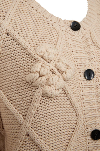Pearl knit cardigan