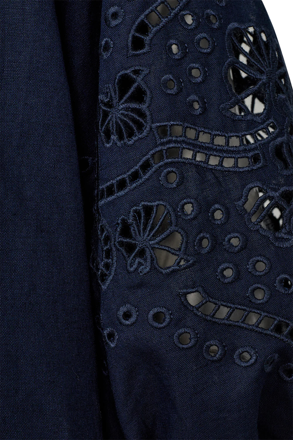 Pina blouse in midnight navy