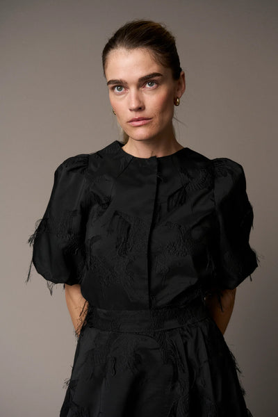 Winnie puffy flamingo jacket