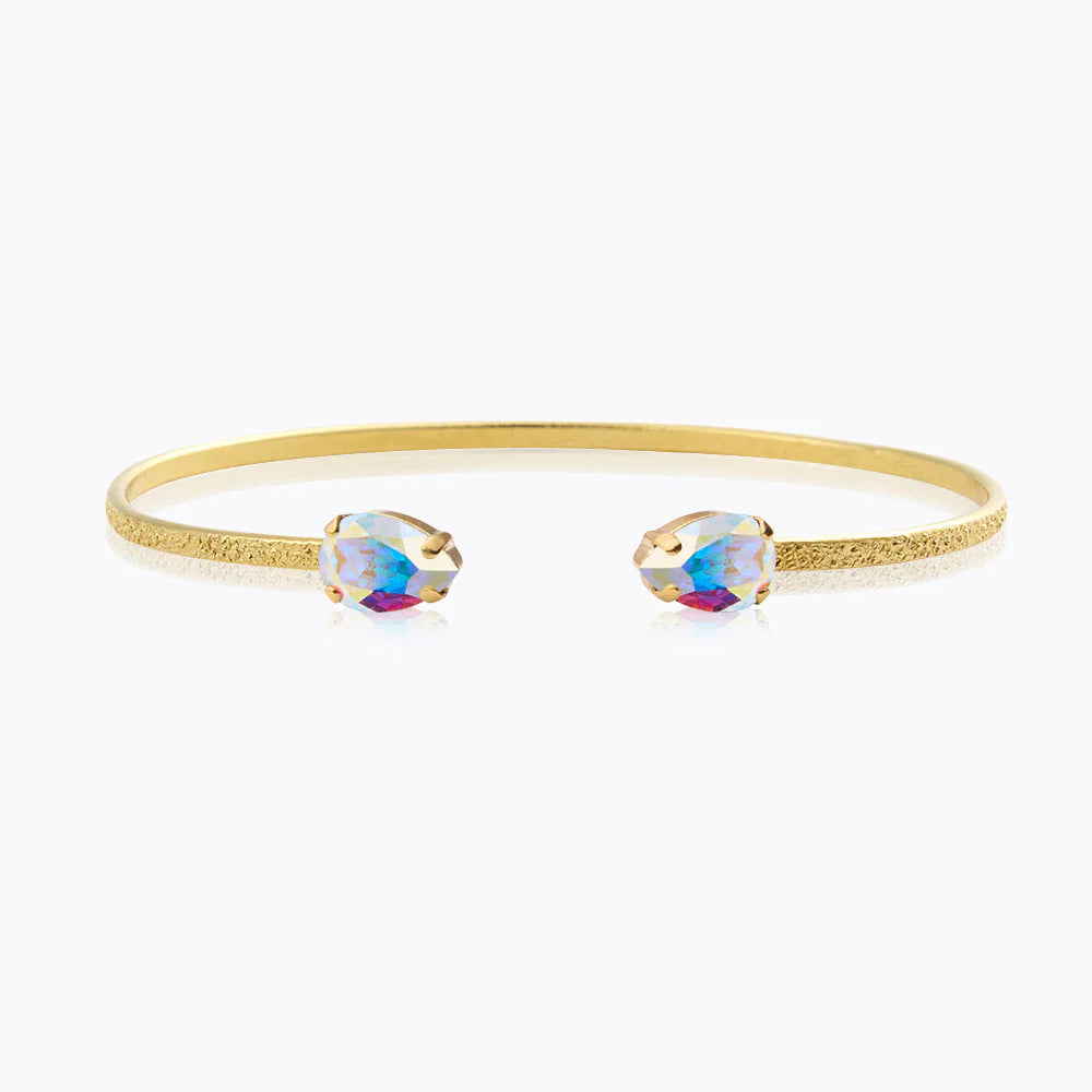 Petite drop bracelet in aurore boreale