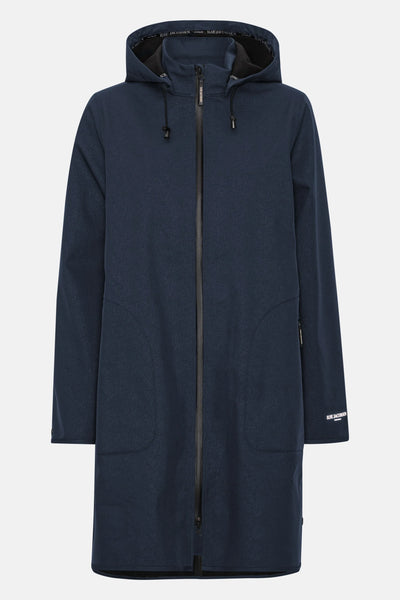 Soft shell raincoat A line