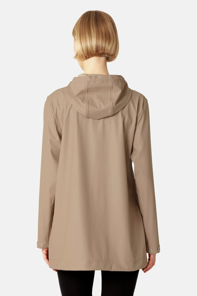 Light raincoat in atmosphere